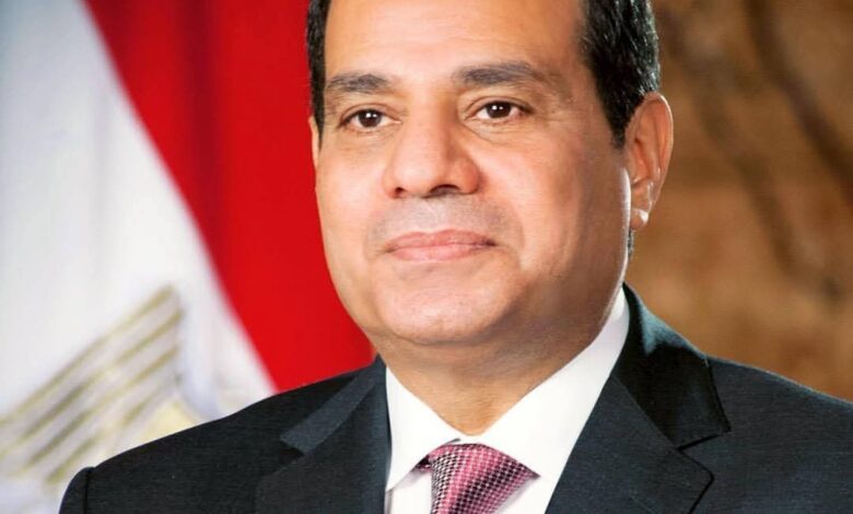 الرئيس عبد الفتاح السيسي رئيس الجمهورية